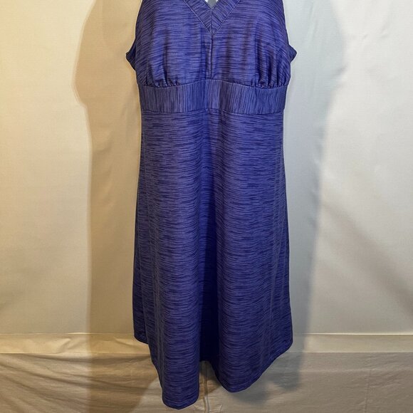 Outdoor Lifestyle Purple Athletic Summer Tank Dress Size Large - Picture 4 of 5